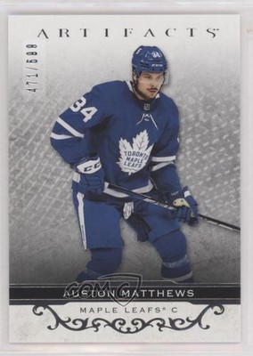2021-22 Upper Deck Artifacts Stars 471/599 Auston Matthews #105 11cu