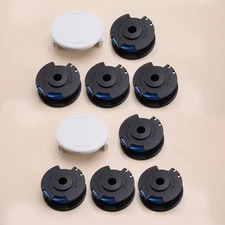2sets String Trimmer Spool Line & Cap Fit for HART Auto Feed AF1003ZP Replace