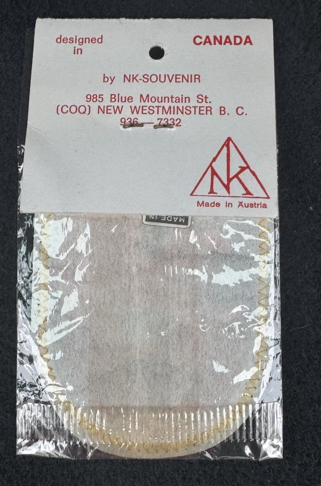 Banff Alberta Canada Big 3 Sunshine Lake Louise Ski Souvenir Felt Patch - Bild 2 von 3