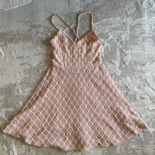 Kimchi Blue Urban Outfitters Crocheted Mini Sundress Size S Strappy Summer Boho