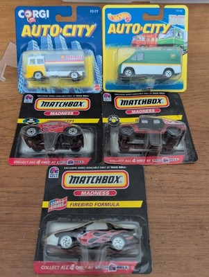 Vintage Matchbox & Corgi Shell, Hot Wheels B.P.  (3) Taco Bell Madness 1998 Cars