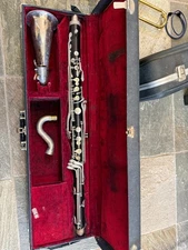 Selmer Bundy Bass Clarinet, MADE IN USA , With case and neck