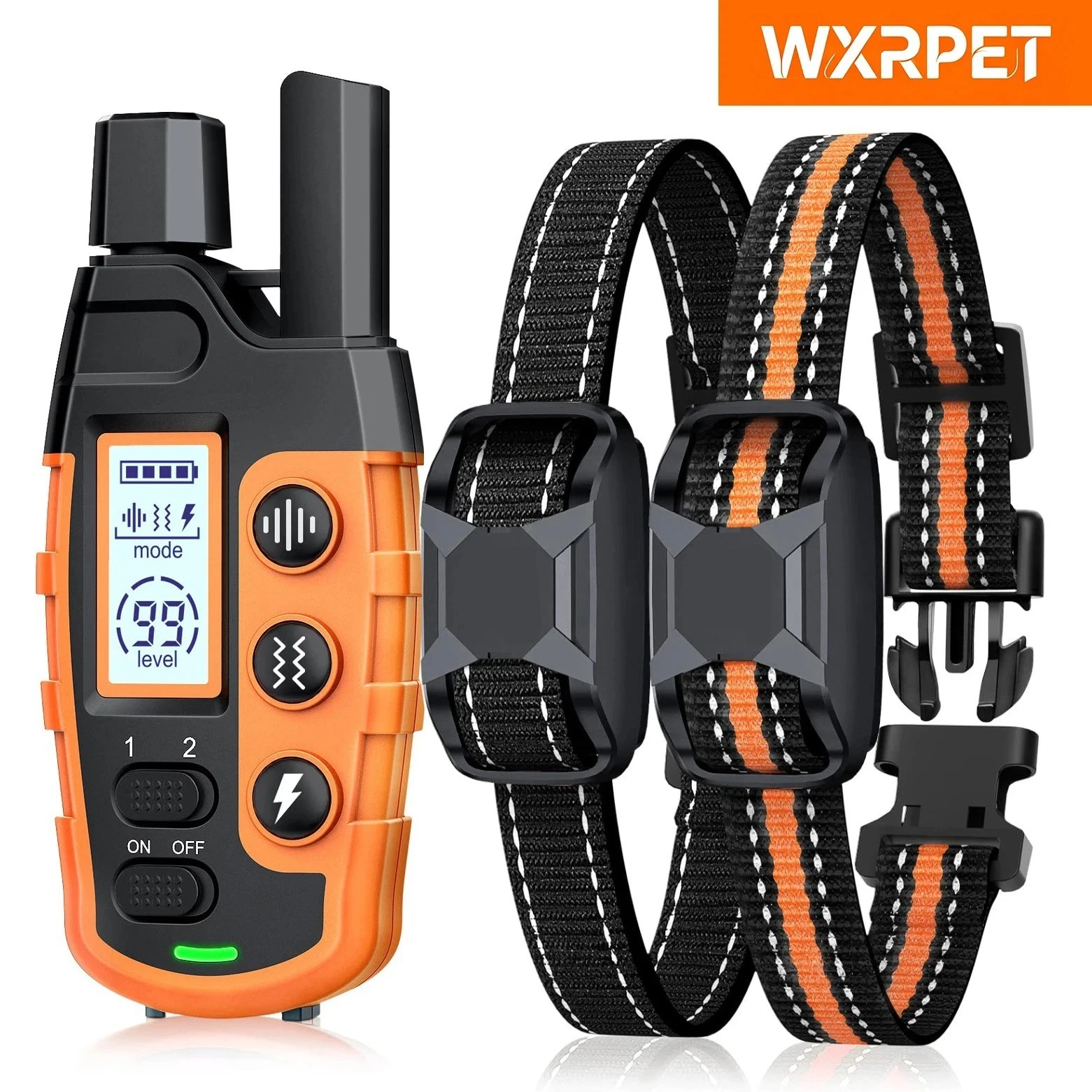 Electric Dog Training Collar 3300Ft Remote Control Vibration Pet Behavior UK
Opens in a new window o