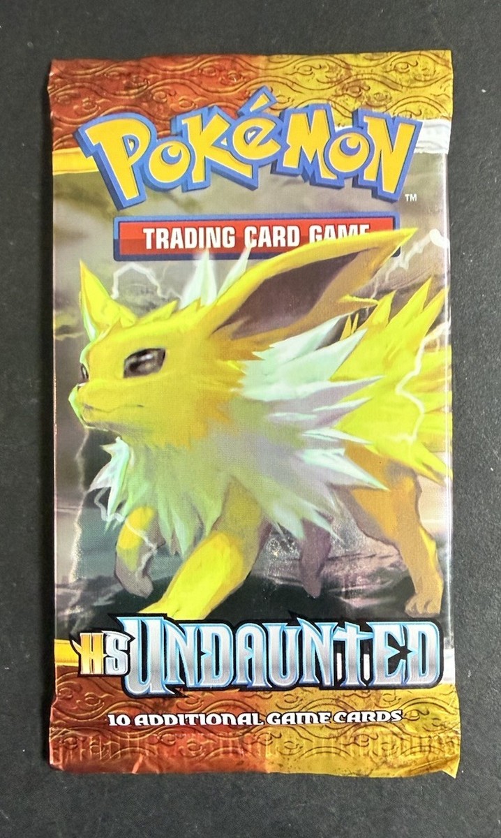 Pokemon TCG HS Undaunted SOULSILVER Booster Pack Sealed BOX FRESH NEW