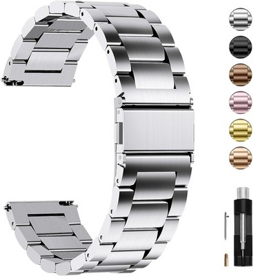 20mm Stainless Steel Strap Compatible with Quick Release Watch