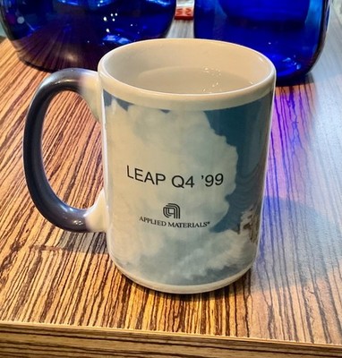AMAT Applied Materials LEAP Q4 1999   Kaffee  Tasse  Farbwechsel bei Hitze
