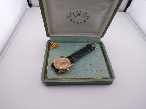 Rolex Bombay 14k w/ original box #6593 No Reserve