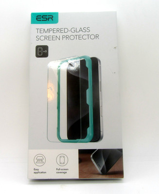 ESR Tempered Glass Screen Protector for i phone 16 Pro Max.  3 Pack-NIB