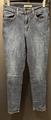 Levi s 721 High Rise Skinny Jeans Women s Size 29 Dark Wash Stretch Denim