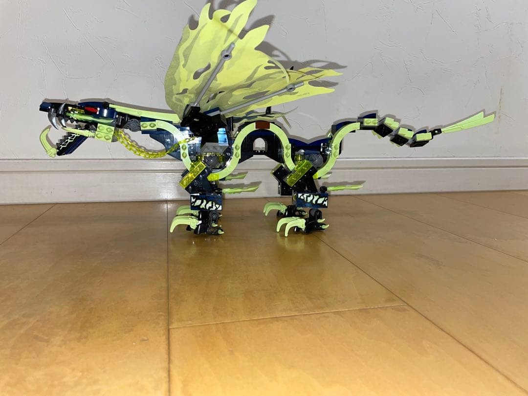 LEGO Ninjago 70736 Morro Dragon Set Complete with Box Instructions