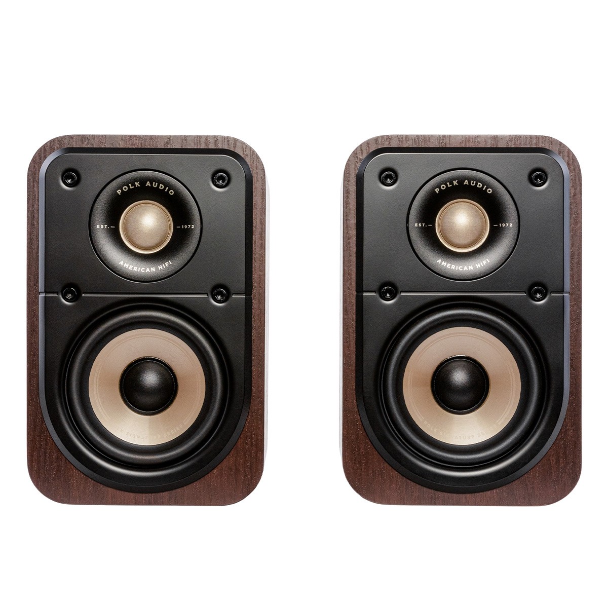 Polk Audio Signature Elite ES10 Surround Speakers - Pair (Walnut)