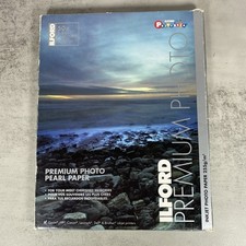 ILFORD Premium Photo Pearl 8.5 x 11" Inkjet Photo Paper, 50 Sheets Printasia