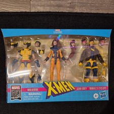 Hasbro Marvel Legends X-Men Wolverine Jean Grey Cyclops Action Figure Collection