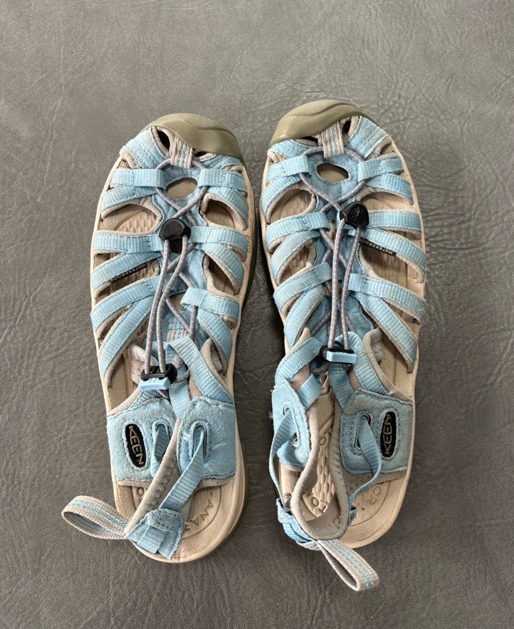 Sandali Keen donna blu acqua sport outdoor impermeabili taglia 7 7 5 usati in ottime condizioni