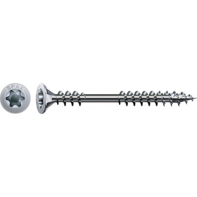 SPAX Verlegeschraube, 4,5 x 70 mm, 500 Stück, Fixiergewinde, Senkkopf, T-STAR p