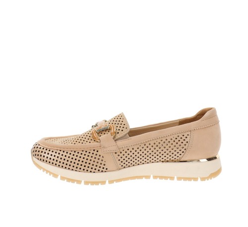 Valleverde Scarpe VV17511 Mocassini Donna in Pelle Beige - Imagen 5 de 8