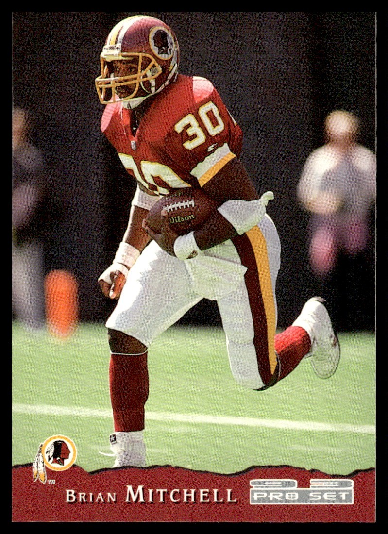 1993 Pro Set Brian Mitchell Washington Redskins/Minnesota Vikings #22