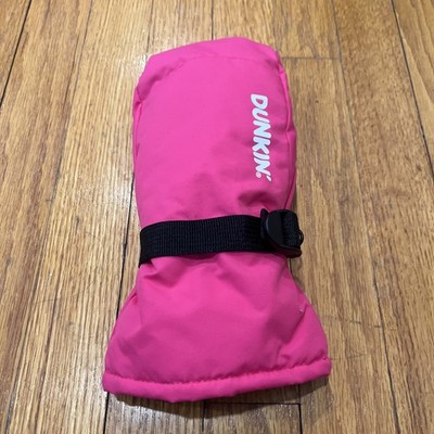 Official Dunkin' Donuts 2026 Pink Mitten Merchandise Collectible Ice Coffee
