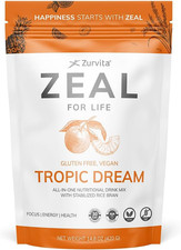 Zurvita - Zeal for Life 30-Day Wellness Bag - Tropic Dream Flavor, Daily Nutriti