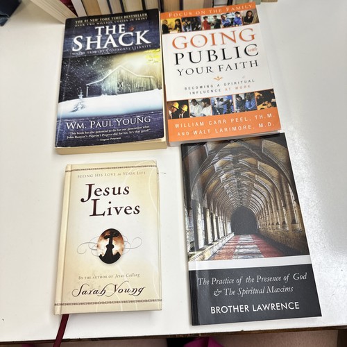Lot of 20+ Christian & Religious Books Bibles Devotionals Inspiration Faith - Foto 4 di 22