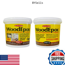 Abatron WoodEpox Kit 2 Quart Structural Epoxy Adhesive Filler Wood Putty