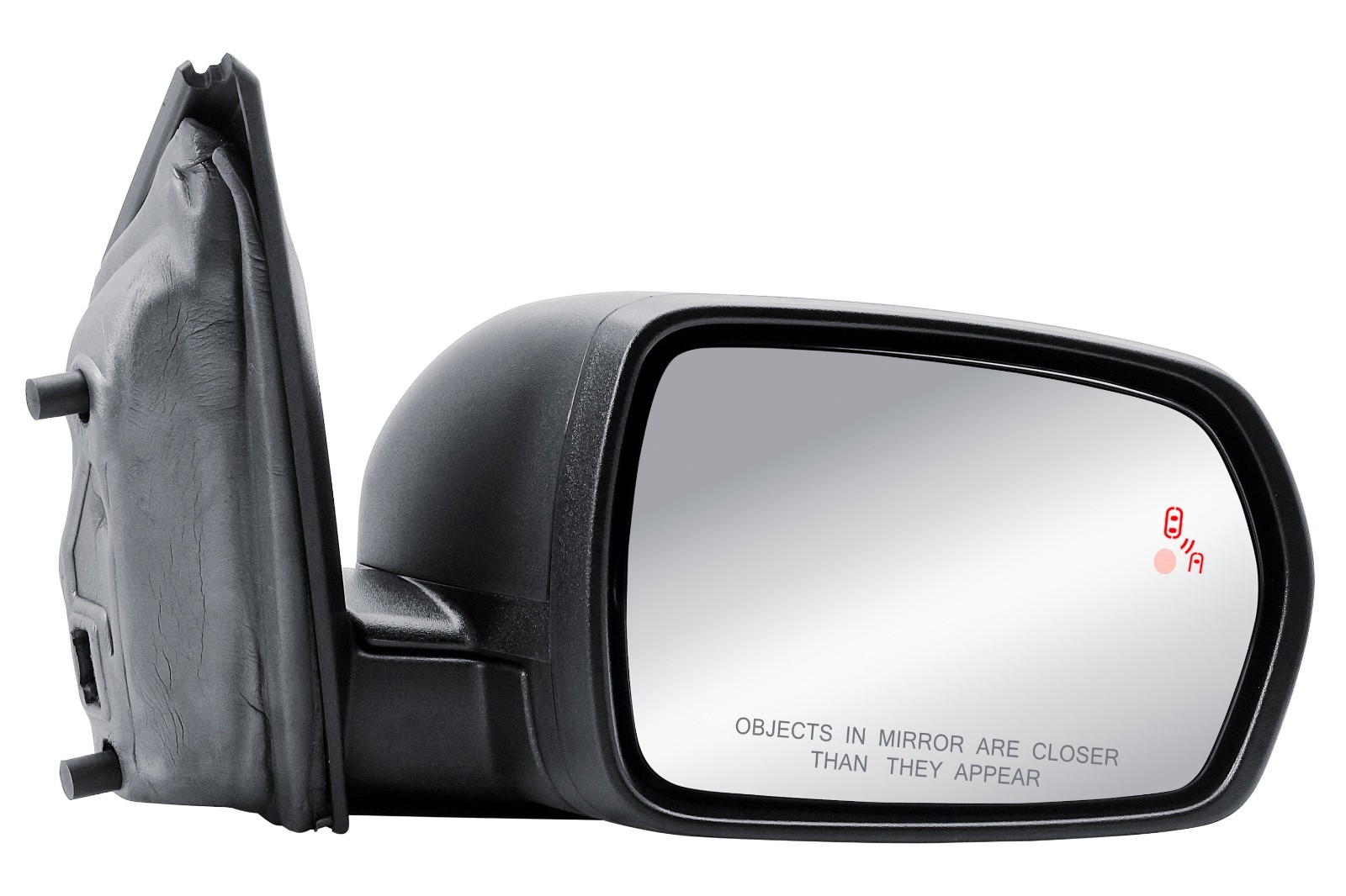 Right Side Door Mirror Power Heat With BLIS Textured Cover For 15-24 Ford Edge