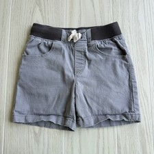 365 Kids from Garanimals Gray Stretch Elastic Waist Pull On Shorts   Size 4