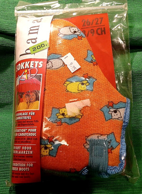 Bama Sokkets -  Stiefelsocken Größe 26/27 - Orange - # 619