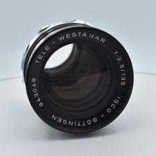 Isco-Gottingen 135mm F/3.5 Semi-Auto M42 Screw Mount Manual Focus Lens 54 