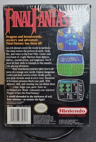 Final Fantasy (Nintendo NES) CIB w/Manual, Map, Charts, Sleeve