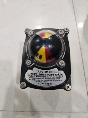 APL-210N LIMIT SWITCH BOX VALVE POSITION INDICATOR FREE FAST SHIPPING