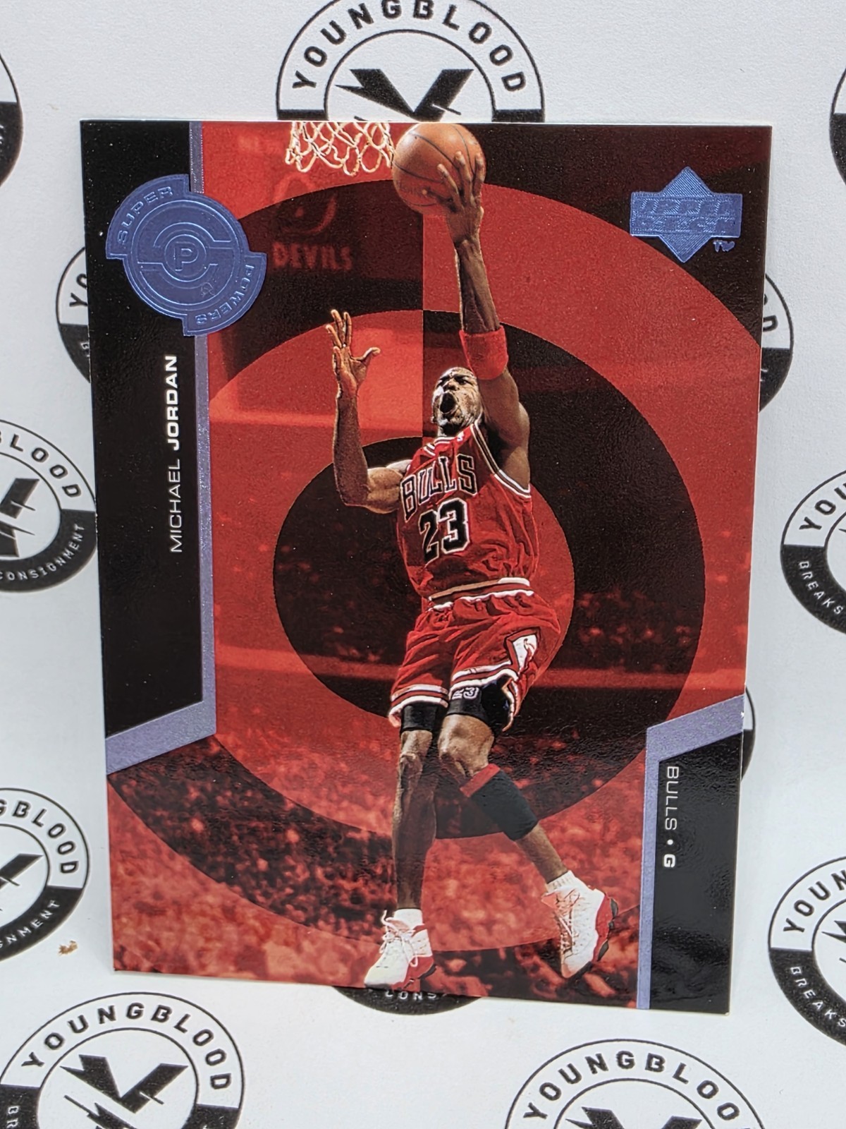 1998-99 Upper Deck #S30 Michael Jordan Super Powers (A)