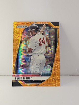 2025 Panini Prizm Manny Ramirez Orange Pulasr #d/399 
