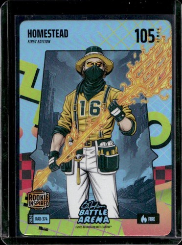 2026 Bo Jackson Battle Arena Griffey Homestead 80\'s Rad Battlefoil #RAD-374
