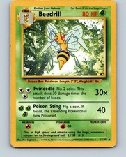 Beedrill 17/102 Rare Base Set Unlimited Pokemon Near Mint on eBay