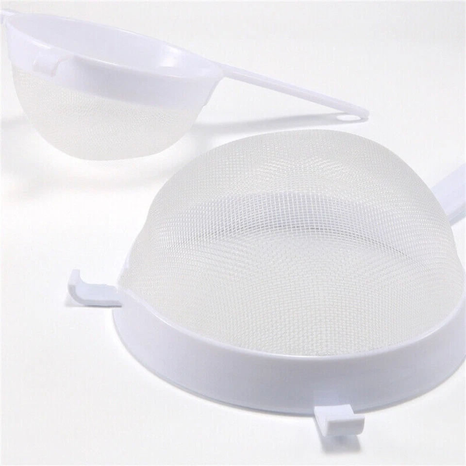 1x Handheld Passiersieb 7/12/15/18cm Küchensieb Kunststoff Nudelsieb Abtropfsieb - Bild 3 von 4