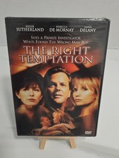 The Right Temptation (DVD, 2001) Kiefer Sutherland Rebecca De Mornay SEALED OOP