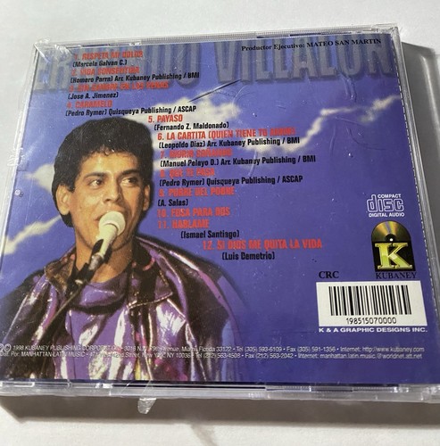 Fernando Villalona Bolerismo Cd New Sealed Free Fast Shipping. - Picture 5 of 5
