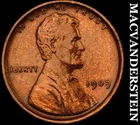 1909 VDB Lincoln Wheat Cent- Scarce High Grade Luster #J7241