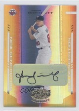 2004 Leaf Certified Materials Gold Mirror 23/25 Jason Bartlett #275 Auto 1f1
