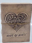 Handmade Leather Journal – "Heart of Hearts" Romantic Edition ?