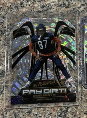 #ad #ad 2025 Panini Revolution Luther Burden III Rookie Pay Dirt #2 Die Cut Fractal $20.00