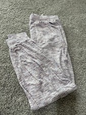 Pj Salvage Heathered Lavender Pajama Pants Joggers Size Large