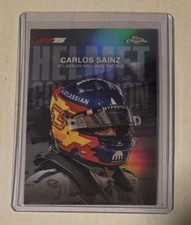 2025 Topps Chrome Helmet Collection CARLOS SAINZ Card #HC-7 Formula F1
