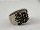 925 Sterling Silver Size 4.5 Marcasite Ring 4.76g — photo 3