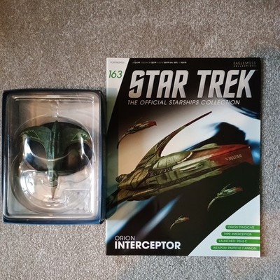 Star Trek Eaglemoss Raumschiffe Sammlung #163 Orion Interceptor
