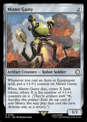 Mister Gutsy - Non-Foil - Fallout - 136 | MTG Card