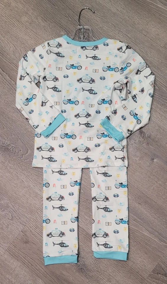 Pijama Sugar Bee Vehículos Policía Niños Talla 6 Nuevo con etiquetas Foto 4 de 4