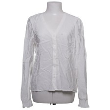 VILA, Bluse, Größe: 40, VIMILANE V-NECK L/S SHIRT, Weiß, Viskose, Damen #uRY