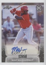 2020 Leaf Draft Auto Mac Wainwright #BA-MW2 Auto 0q1p